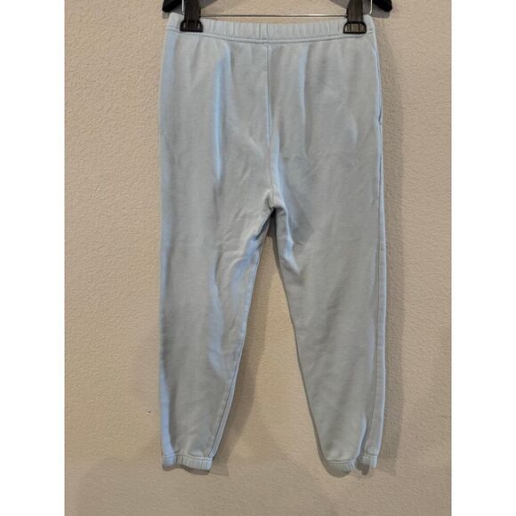Abercrombie Kids Size 13/14 Fleece Sweatpants Light Blue - Picture 2 of 4